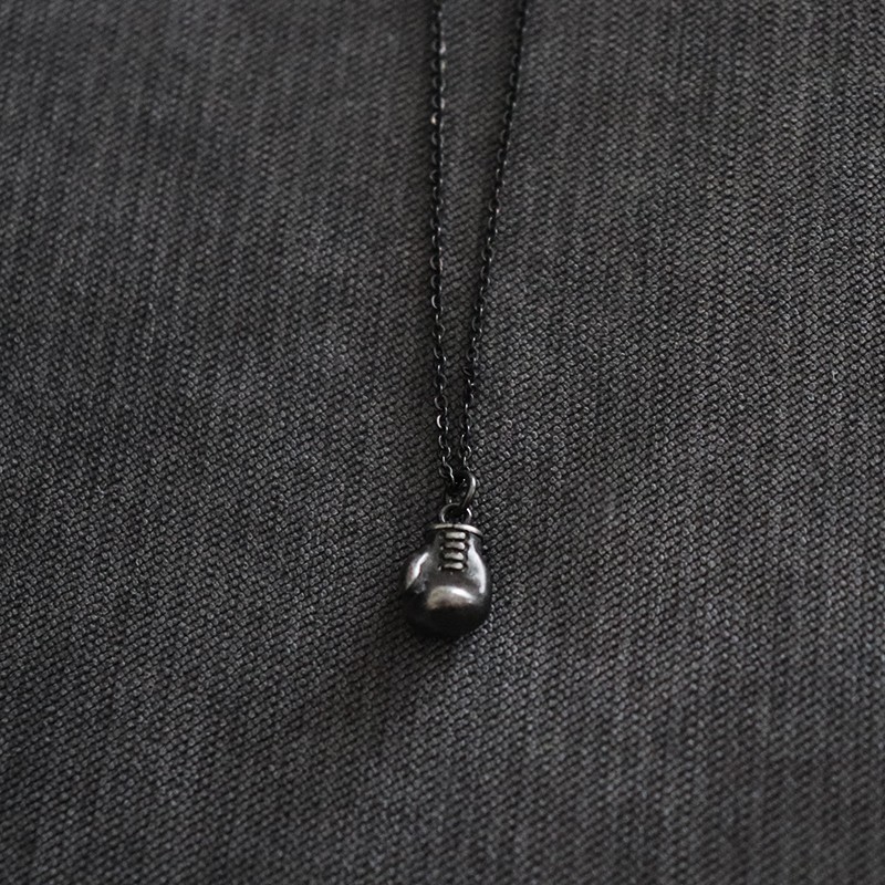 boxing glove necklace
