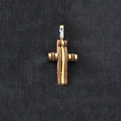 σταυρος ξυλινος επιχρυσωμενος