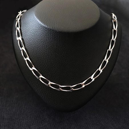 ασημι αλυσιδα με κρικους