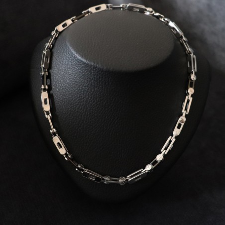 ανδρικη αλυσιδα ασημι