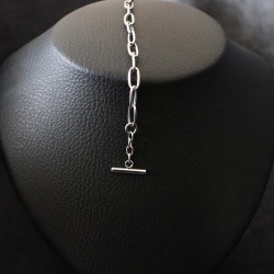 ασημι αλυσιδα λαιμου ανδρικη με κρικους 2