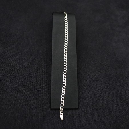 silver men's bracelet