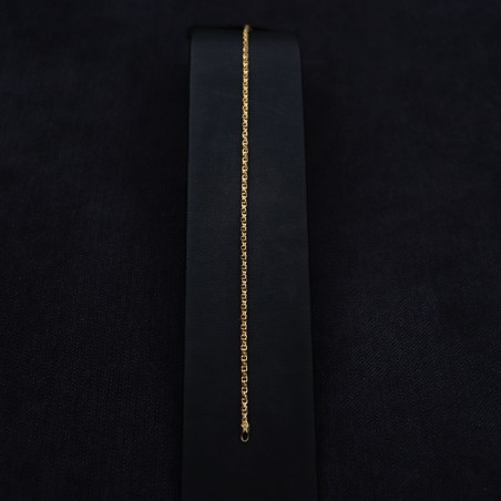 men's gold plated bracelet
