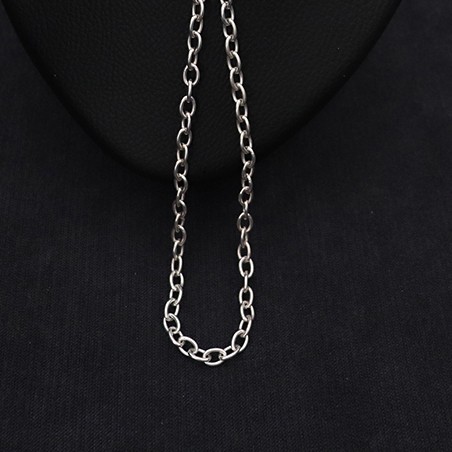 αλυσιδα λαιμου ασημενια