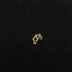 κρεμαστο λαιμου σταυρος με ματακι