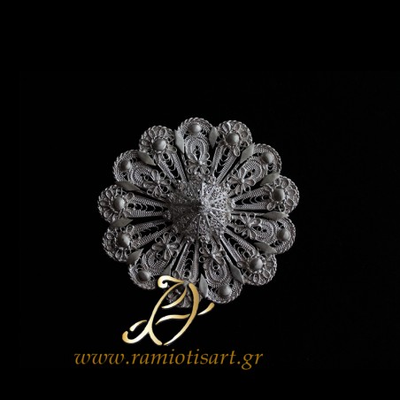 pontian headdress with filigree decoration