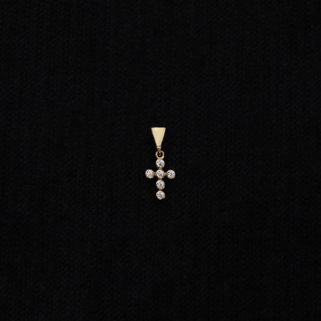 σταυρουδακι χρυσο με ζιργκον