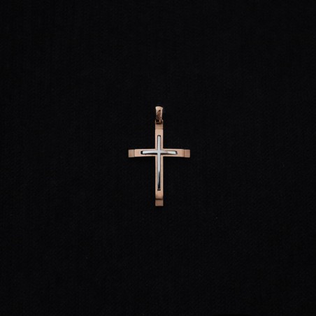 σταυρος ροζ χρυσο