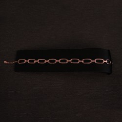 βραχιολι επιχρυσωμενο με κρικους