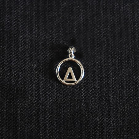 WHITE GOLD MONOGRAM "D"