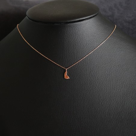 GOLD BRACELET WITH FOOT