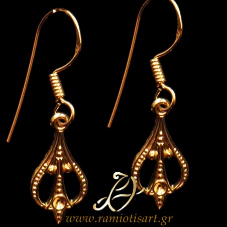 small vintage silver earrings