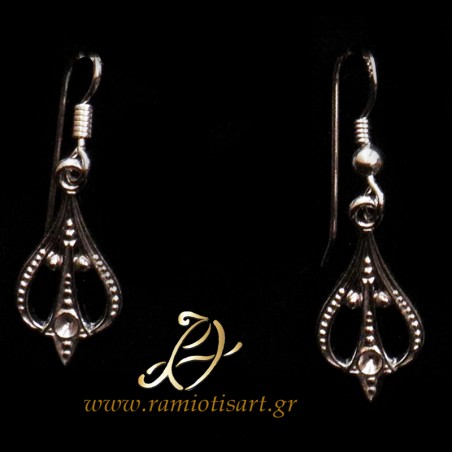 small vintage silver earrings