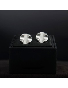 μανικετοκουμπα ασημενια