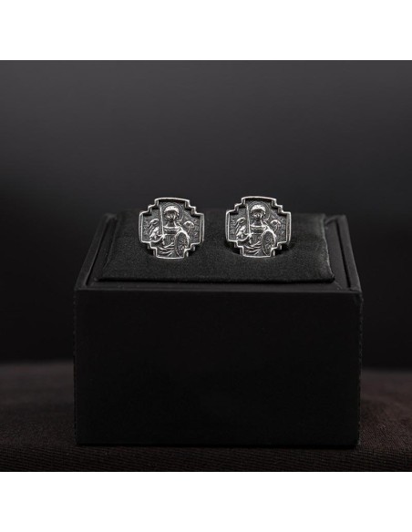 μανικετοκουμπα ασημενια