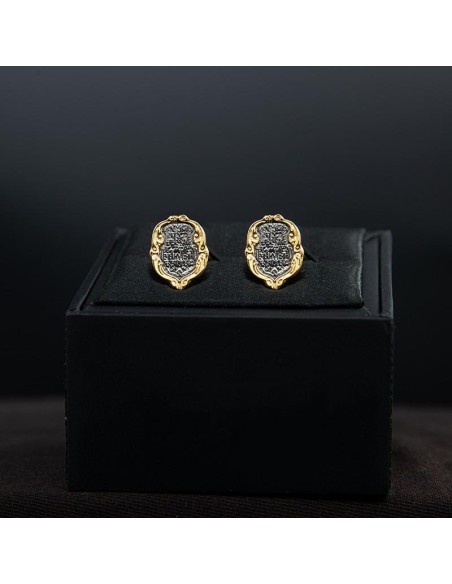 μανικετοκουμπα επιχρυσωμενα