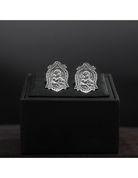 silver cufflinks
