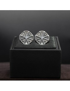 silver cufflinks