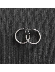 EARRINGS HINGES IN SILVER