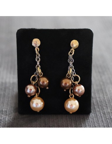 HANGING EARRINGS WITH PEARLS