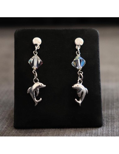 HANGING DOLPHIN EARRINGS