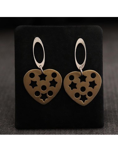 EARRINGS HANGING HEARTS