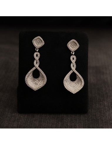 SILVER HANGING EARRINGS