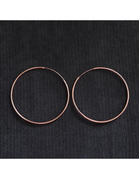EARRINGS PINK GOLD