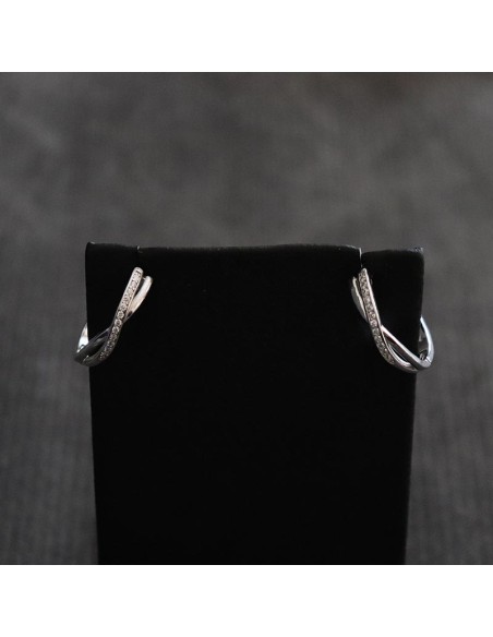 EARRINGS RINGS WITH ZIRCON