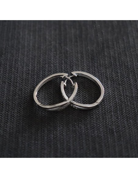 EARRINGS RINGS WITH ZIRCON