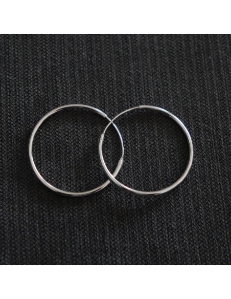 EARRINGS SILVER RINGS