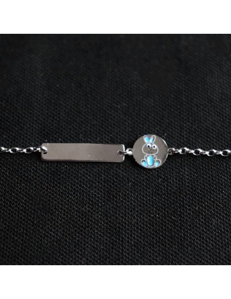 CHILDREN'S BRACELET WITH BUNNY