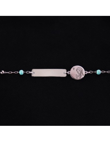 CHILDREN'S BRACELET IDENTITY WITH VIRGIN