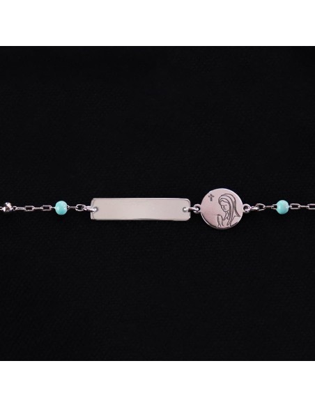 CHILDREN'S BRACELET IDENTITY WITH VIRGIN
