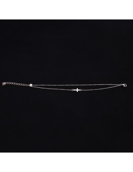 CHILDREN'S BRACELET WITH CROSS