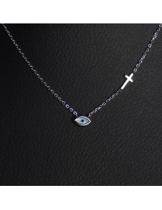 NECKLINE CROSS WITH EYE