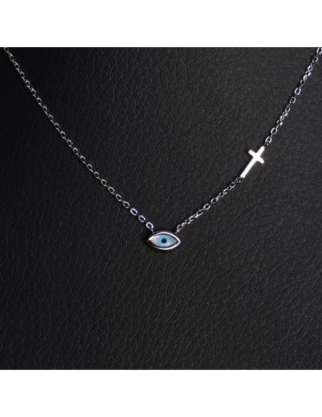 NECKLINE CROSS WITH EYE