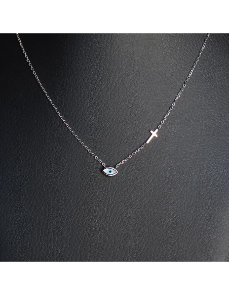 NECKLINE CROSS WITH EYE