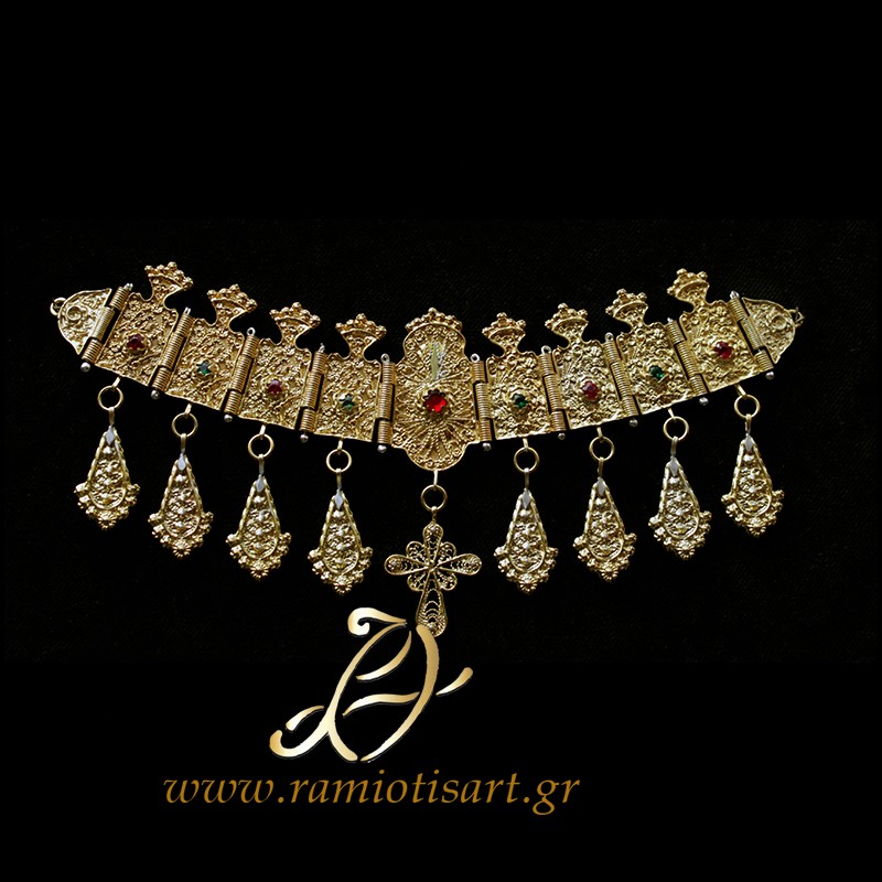 traditional necklace giordani from Evia Color Yellow Gold MATERIAL SILVER YOUR BUDJET 100-150 EURO