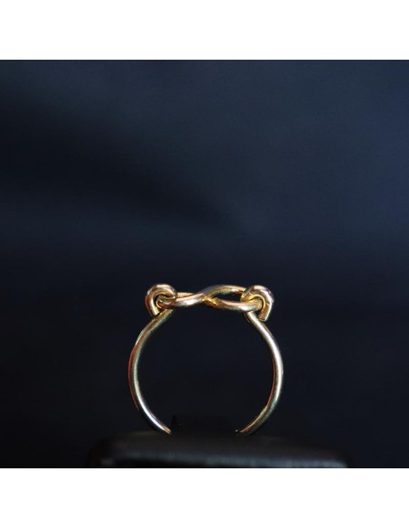 RING WITH INFINITY GOLD