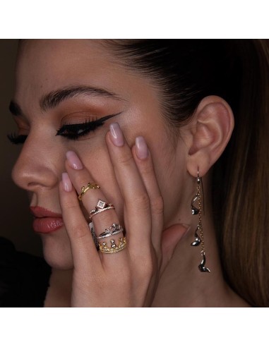 SILVER RING WITH CROWN