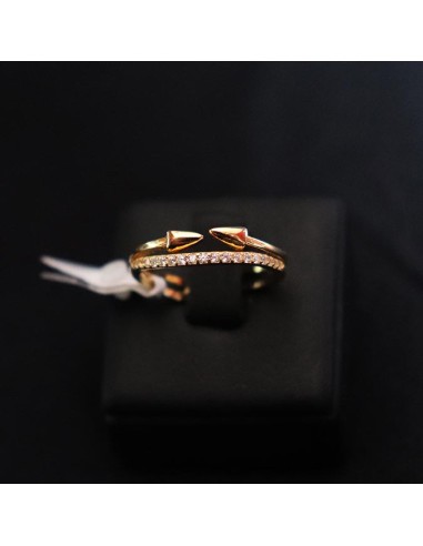 GOLD PLATED SILVER RING