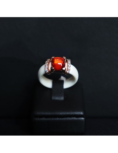 RING WITH CUBIC ZIRCONIA