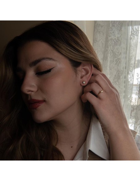 χρυσο μονοπετρο με πετρα ζιργκον