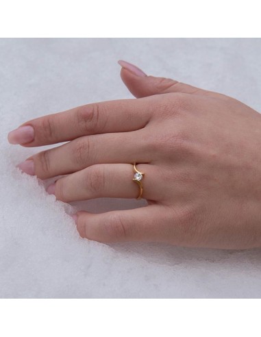 χρυσο μονοπετρο με πετρα ζιργκον