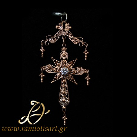 small cretan cross traditional design