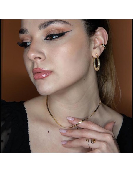 MEASURE-SHAPED EARRINGS