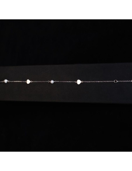 BRACELET WITH PEARLS