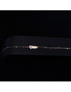 CHILDREN'S IDENTITY WITH PINK HEART