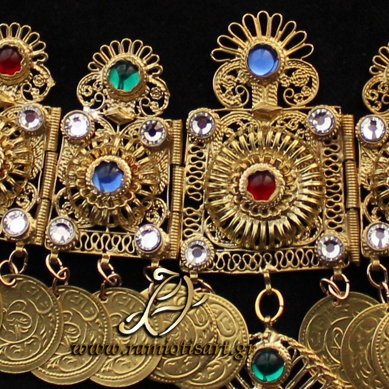 Giordani (girdani) pectoral traditional jewel...